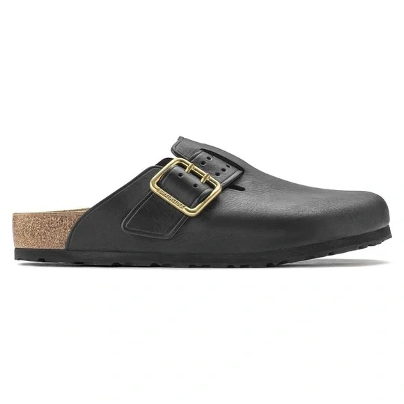 BIRKENSTOCK BOSTON BOLD GAP CLOGS IN BLACK 46 13 - Picture 4 of 12